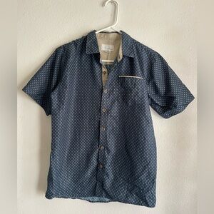 Craft Kids Navy Button Down Shirt